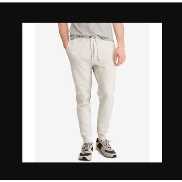 Polo Ralph Lauren Men Big&Tall Sz 4XB Gray Heather Double-Knit Jogger Pants - Picture 6 of 8